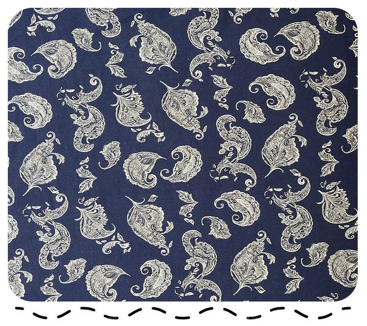 Hand Printed Cotton Sewing Fabric: Indian Dressmaking Material