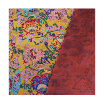 Satin Tea Silk Fabric: 59"W Gambiered Canton Gauze
