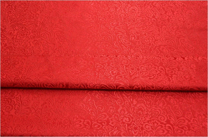 Phoenix Tail Brocade Fabric: Floral Chinese Silk (29.5 Inches Wide)