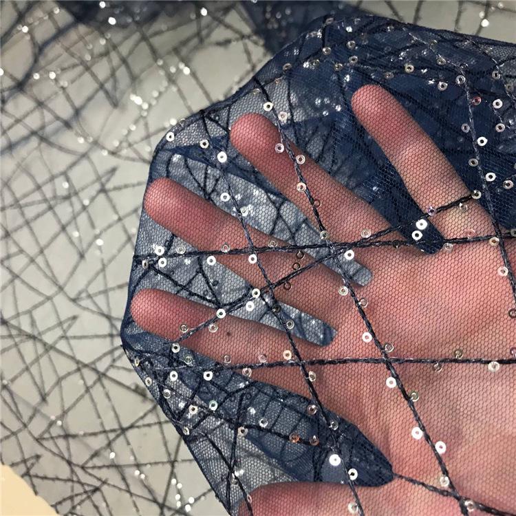 Sparkling 3mm Sequin Mesh Fabric ��� Costume & Apparel Fabric by th