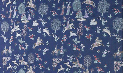 59"W Song Brocade Fabric: Tibetan Emperor Robe Design