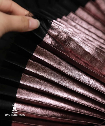 Metallic Pleated Fabric: 59" Wide Stiff Designer Material