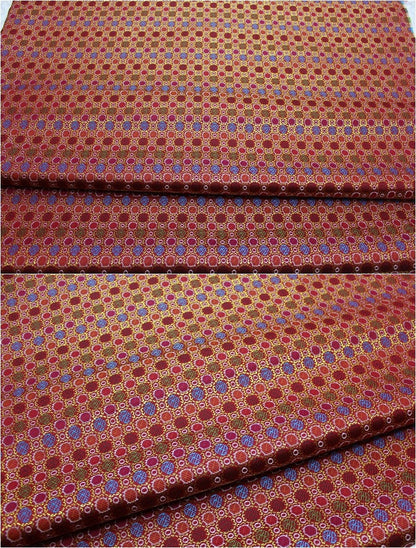 Indian Brocade Fabric: Colorful DIY Craft & Upholstery Material