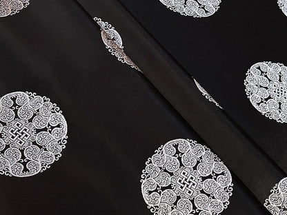 Mint Green Silk Brocade Fabric: Chinese Cheongsam Costume Material