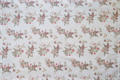Jacquard Flower Upholstery Fabric: Gold Embossed 3D Classical Design
