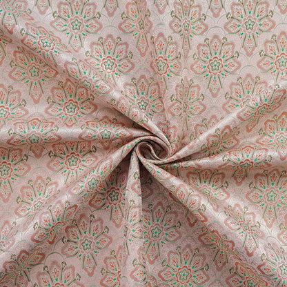 Tissu brocart à motif éventail, jacquard traditionnel chinois pour la confection de cheongsams et de robes, largeur 65 pouces