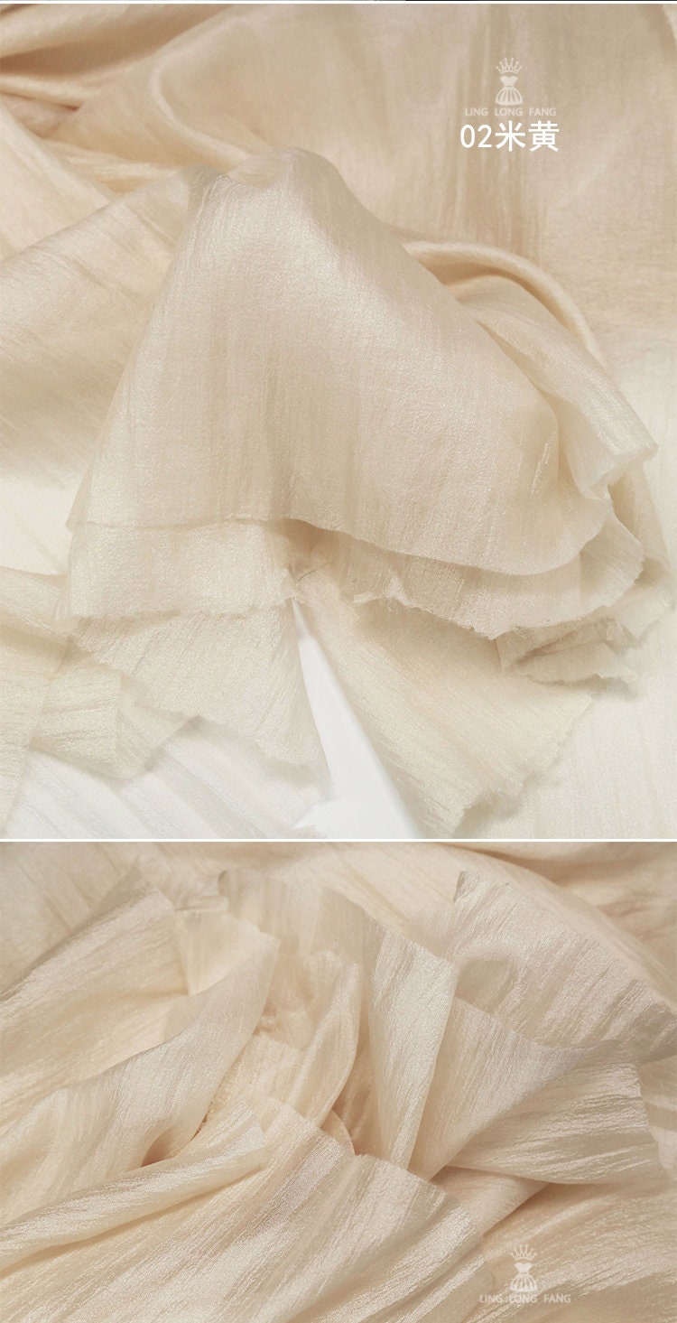 Shiny Rayon Fabric: Lightweight Pearlescent Material, 59" Wide