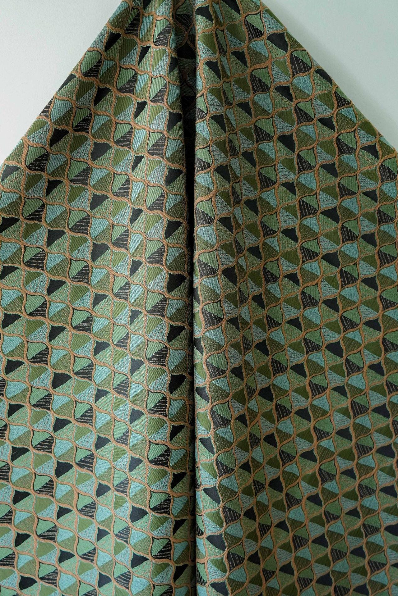 Fashion Geometric Fish Scale Jacquard Decorative Fabric ��� Quilting & Crafting Materi" Wide