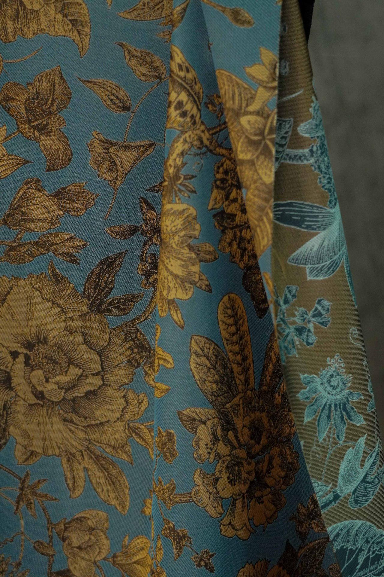 Brocade Jacquard Fabric: Retro Palace Style Damask (by the meter)