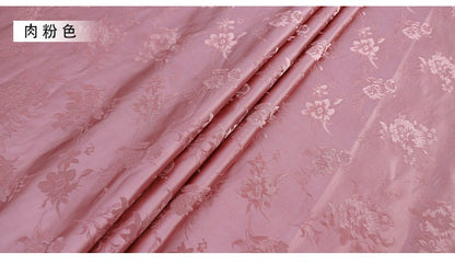 Floral Jacquard Brocade Fabric: Teal Rayon Upholstery, Quilting & Sewing