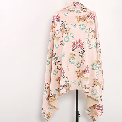 Floral Phoenix Micro Faux Suede Fabric: 59" Wide, Apparel & Decor