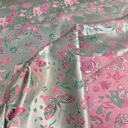 Butterfly Jacquard Brocade Fabric: 59"W Rayon Blend, Sewing & Upholstery