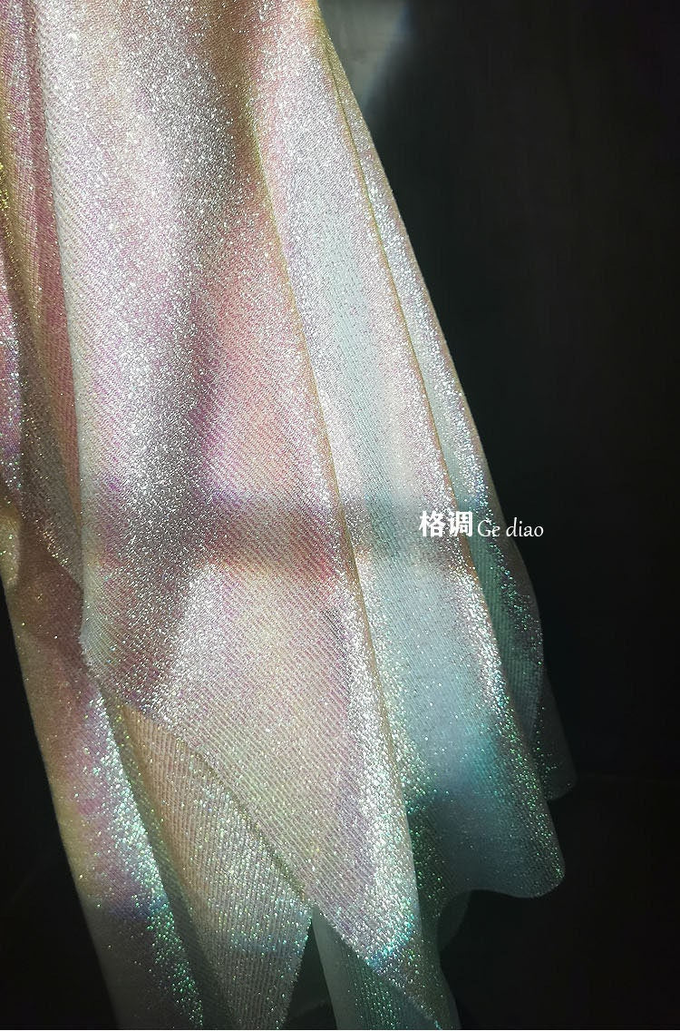 Symphony Gradient Mesh Fabric, Four-Way Stretch, Cosplay Wedding DIY