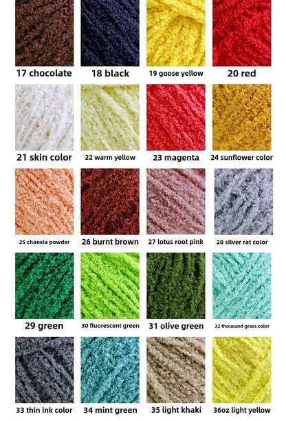 Hand-Knitted Crochet Doll Yarn ��� Polyester Crafting Ma