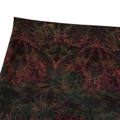 Gold Ink Floral Jacquard Acetate Satin Fabric ��"W, Bridal Wear