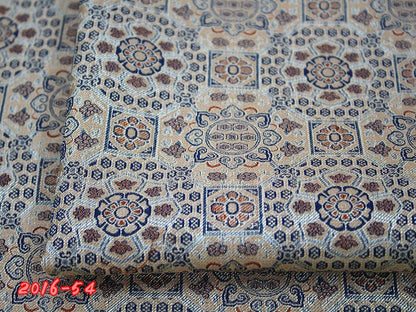Tissu brocart Song : 55 po de large, rayonne, matériau d'inspiration chinoise