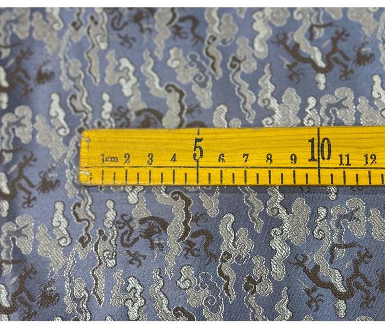 Chinese Brocade Fabric: Silk Blend, Cheongsam Qipao Material, 29.5" Wide