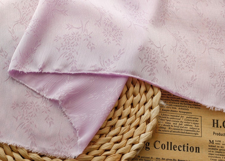 Tissu mousseline jacquard Tencel : infroissable, bleu turquoise, matériau de couture