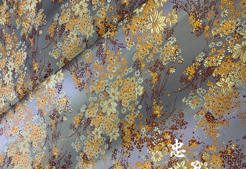 Chinese Brocade Fabric: Silk Rayon Blend for Cheongsam, Qipao