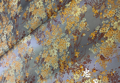 Chinese Brocade Fabric: Silk Rayon Blend for Cheongsam, Qipao