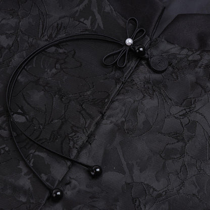Handmade Chinese Knot Frog Closures: Satin Cheongsam Buttons