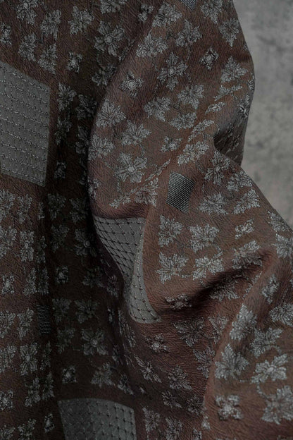 Ethnic Style 3D Embossed Geometric Diamond Jacquard Fabric ��� Vintage Inspire"W