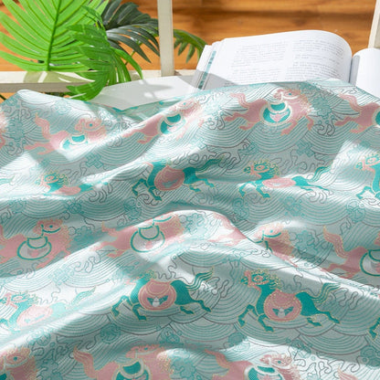 Tissu brocart de soie Song : 55 pouces de large, matériau pour robe tibétaine