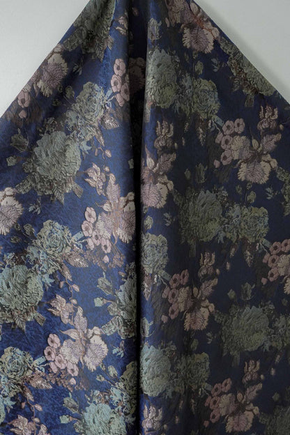 Tissu matelassé jacquard floral 3D européen ��� Ameublement, canapé, sac, meubles, couture DIY, décoration intérieure"Large