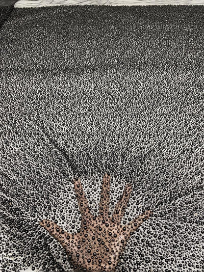 Beaded French Lace Fabric ��� Bridal Wedding Dre" Wide