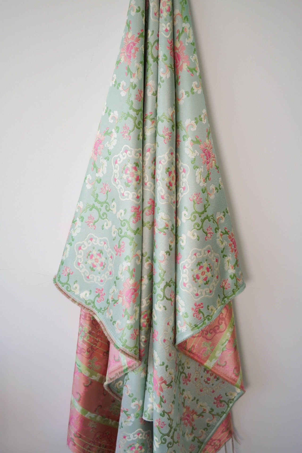 Dunhuang Baoxiang Brocade Fabric: Floral Upholstery, Costume, Drapery