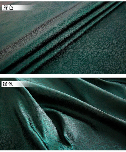 Brocade Satin Fabric: Pure Color Cheongsam, Hanfu Sewing Material