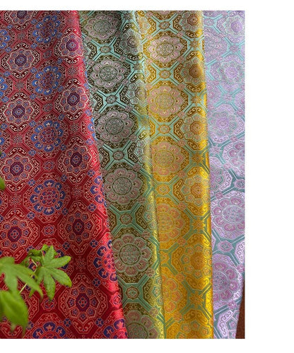 Dunhuang Baoxiang Brocade Fabric: Tibetan Robe, Cheongsam Material���29ï