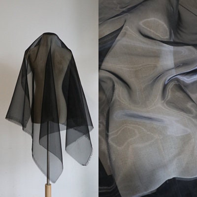 Crystal Yarn Organza Fabric: Water Light Mesh, 59" Wide