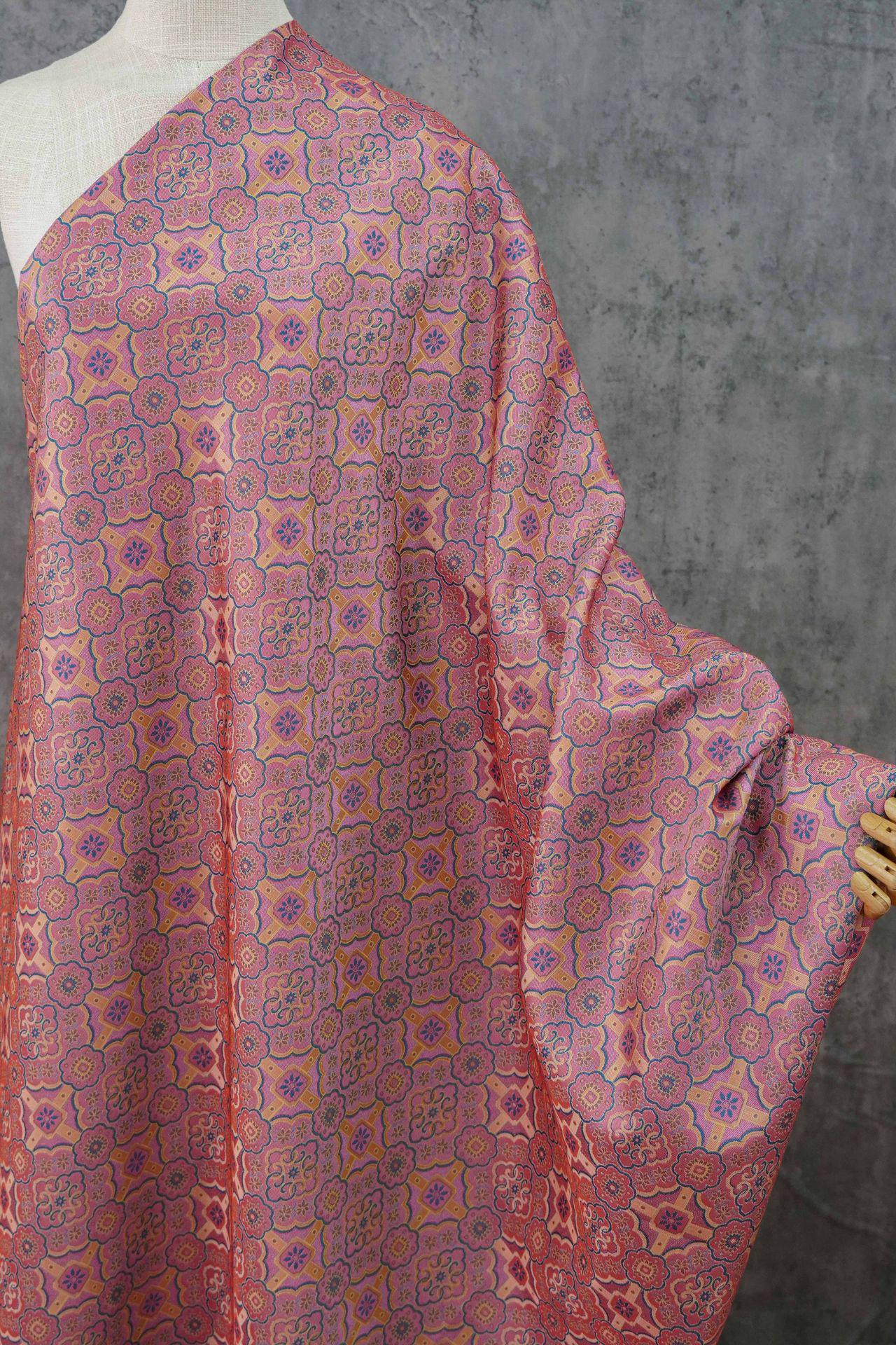 Dunhuang Baoxiang Brocade Fabric: Tibetan Robe, Cheongsam, Upholstery