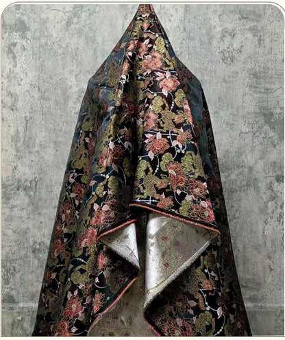 Kirin Peony Brocade Fabric | Chinese Style Jacquard, 56"W