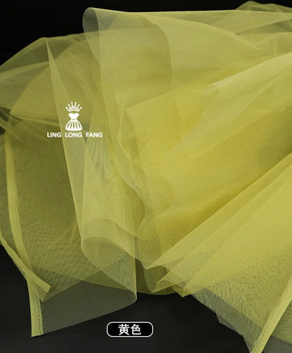 Tissu organza rigide : 157 cm de large (matériel pour robes de créateurs et loisirs créatifs)