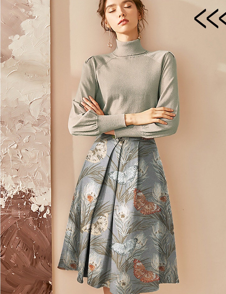 Butterfly Jacquard Fabric: 57"W Polyester Upholstery & Costume