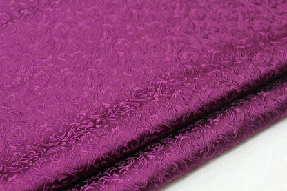 Metallic Paisley Brocade Fabric: Chinese Jacquard, 29" Wide