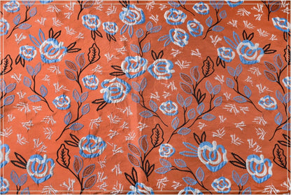 Jacquard Upholstery Fabric: 3D Texture Floral Decor, Costume Sewing (55" W)