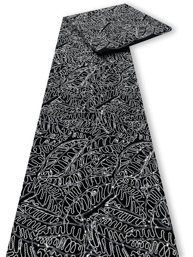 Tissu dentelle florale 3D : broderie pour mariage, bal de promo, qipao, confection de poupées