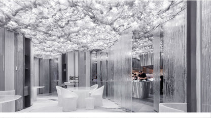 39"W Stainless Steel Wire Mesh Fabric, Modeling Steel Decoration