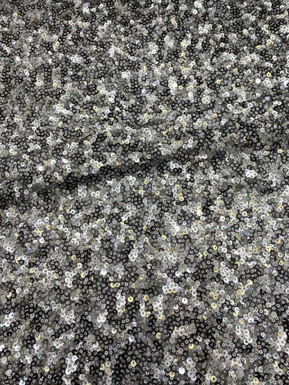 Tissu brodé à sequins, 127 cm de large, pour robe orientale