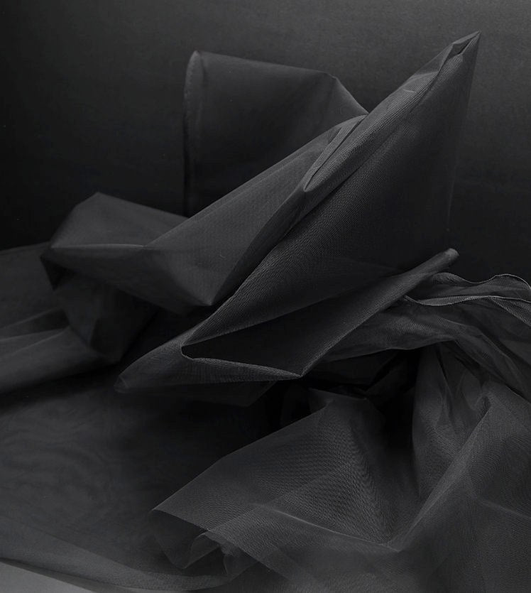 Stiff Organza Fabric: 62" Wide, DIY Wedding & Gown Material