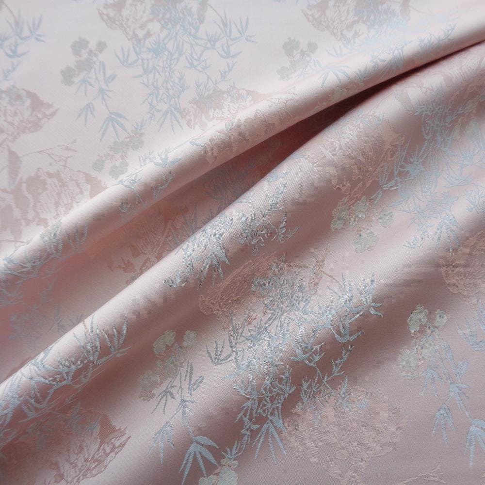 Palace Style Brocade Jacquard Fabric: 59"W Damask for Upholstery & Costume