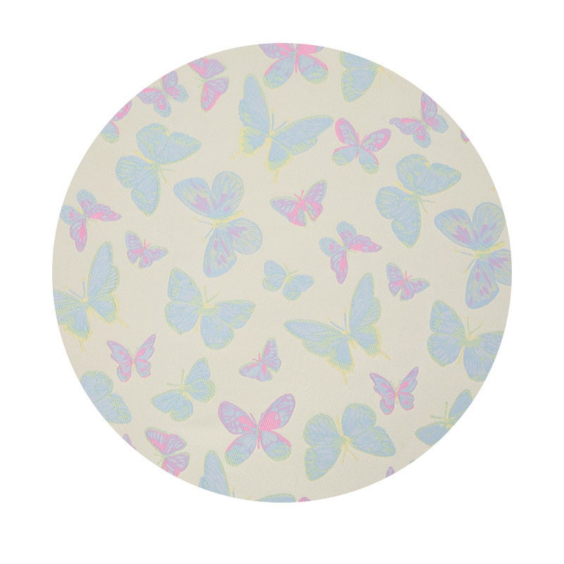 Butterfly Jacquard Fabric: 3D Rayon Upholstery, Costume, Sewing (59"W)