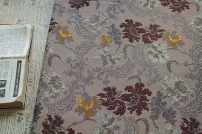 Gold Embossed Palace Jacquard Fabric: Damask Upholstery, Costume, Curtain - 59"W