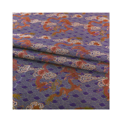 Dragon Brocade Fabric: 55" Wide Rayon Blend for Cheongsam