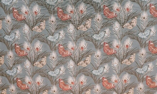 Butterfly Jacquard Fabric: 57"W Polyester Upholstery & Costume