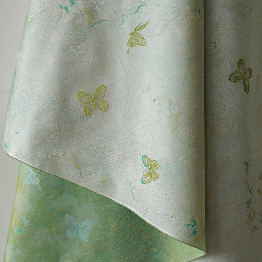 3D Butterfly Jacquard Fabric: 63"W Polyester Blend, Costume & Decor