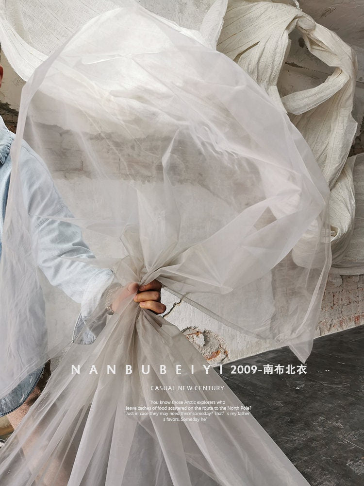 Stiff Organza Fabric: 59" Wide Designer Material